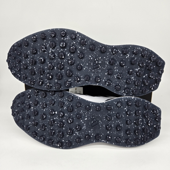 New adidas S2G Spikeless Leather 24 Golf White Navy Men's Shoes Size 13 - Picture 7 of 8